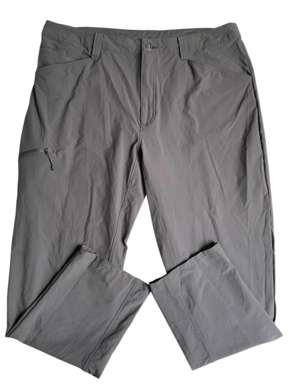 Patagonia Quandary Pants Mens Size 40x32 Charcoal Gray Outdoor Hiking Stretch